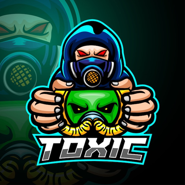 Download Free Toxic Guy Mascot Esport Logo Design Premium Vector Use our free logo maker to create a logo and build your brand. Put your logo on business cards, promotional products, or your website for brand visibility.