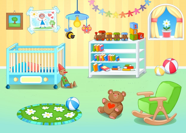 a toy room