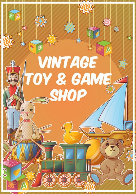 vintage game shop game