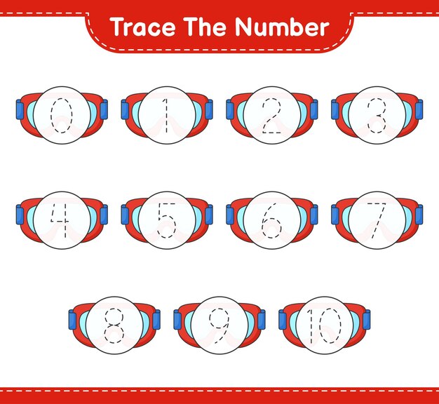 premium-vector-trace-the-number-tracing-number-with-goggle