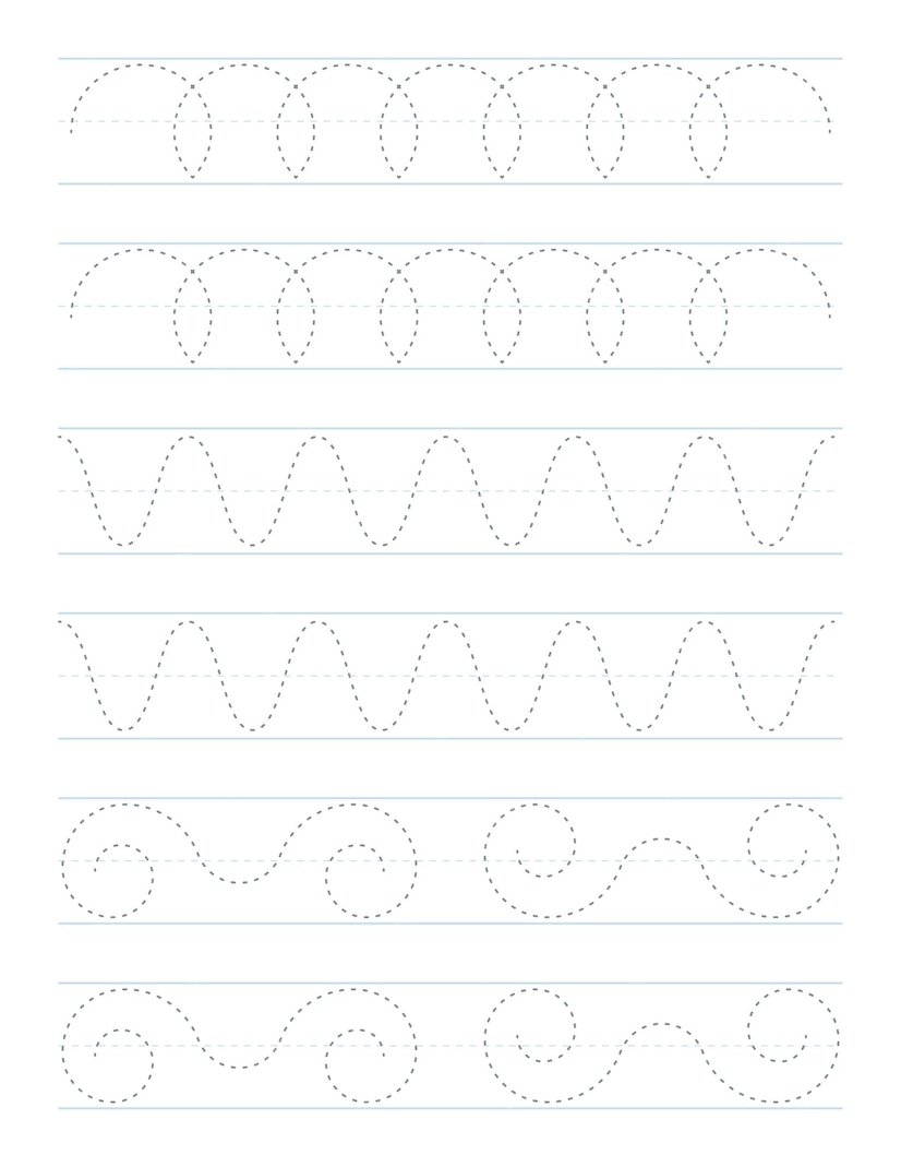 Premium Vector | Tracing shapes worksheet for preschool