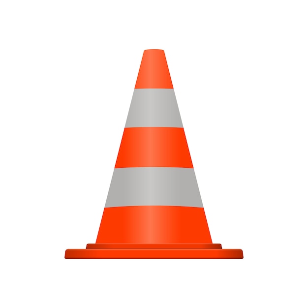 Download Traffic cone Vector | Premium Download