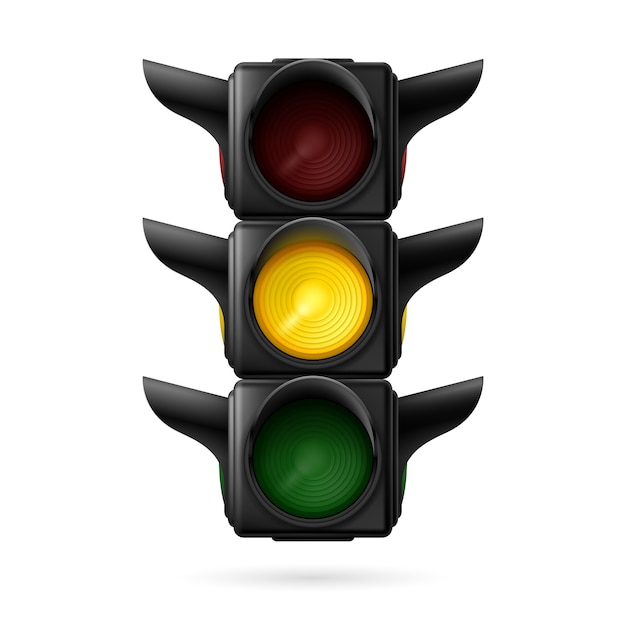 Premium Vector Traffic Light