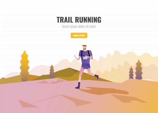 Featured image of post Trail Running Vector : Racing on trails is a great way to create more variety in your race schedule and give yourself the opportunity to explore.