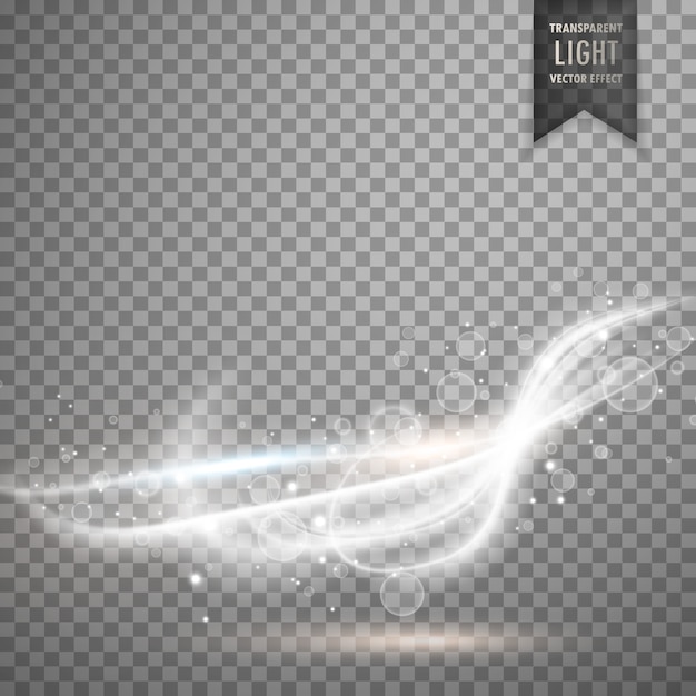 Transparent white light effect Vector | Free Download