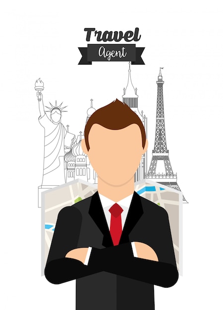 Premium Vector | Travel agency