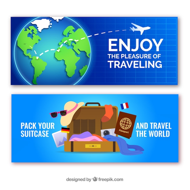 free download travel tourism banner
