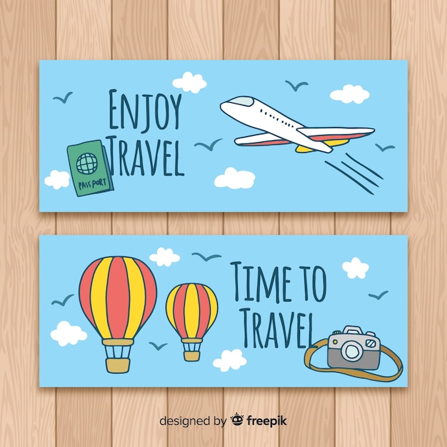 travel banner ideas