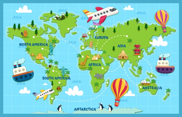 world travel globe