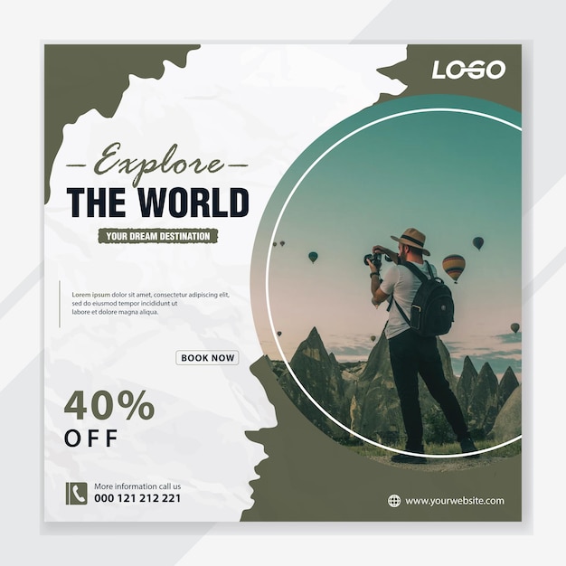 premium-vector-travel-holiday-vacation-social-media-post-template