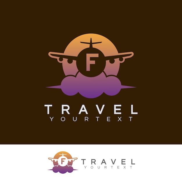 f travel logo