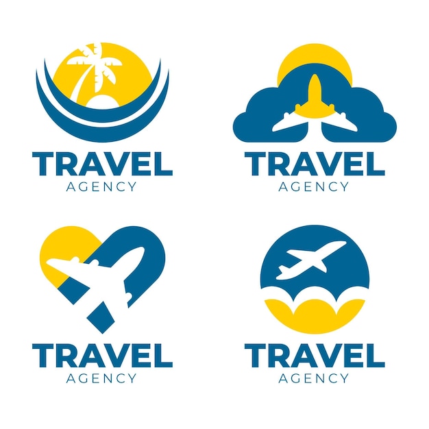 Download Free Download This Free Vector Travel Logo Template Set Use our free logo maker to create a logo and build your brand. Put your logo on business cards, promotional products, or your website for brand visibility.