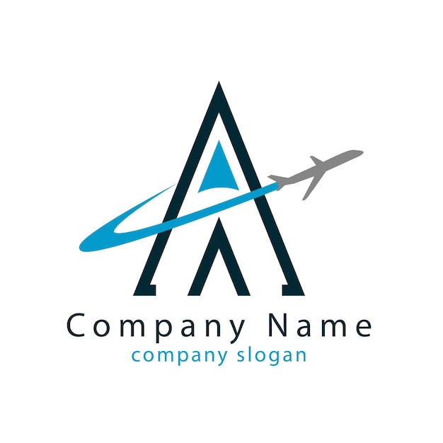 Download Free A Travel Logo Premium Vector Use our free logo maker to create a logo and build your brand. Put your logo on business cards, promotional products, or your website for brand visibility.