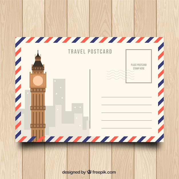 Postcard Vectors, Photos and PSD files Free Download