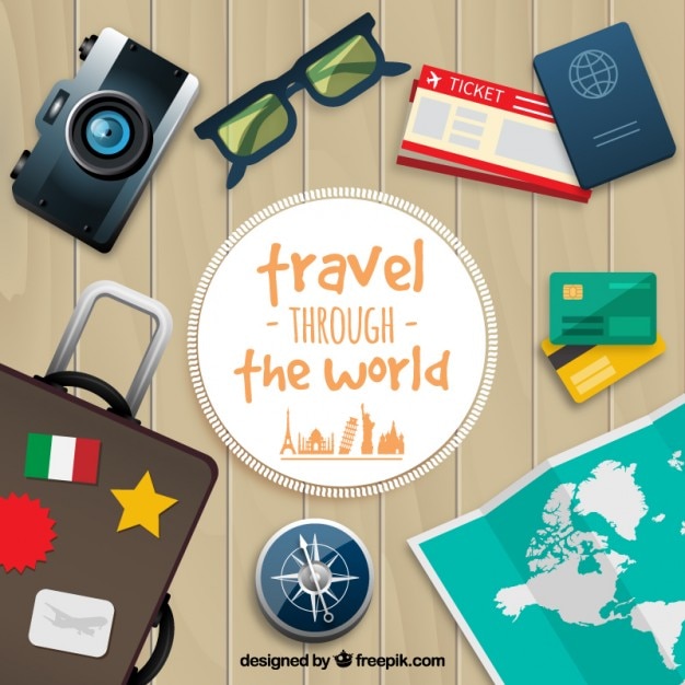 free travel clipart background - photo #49