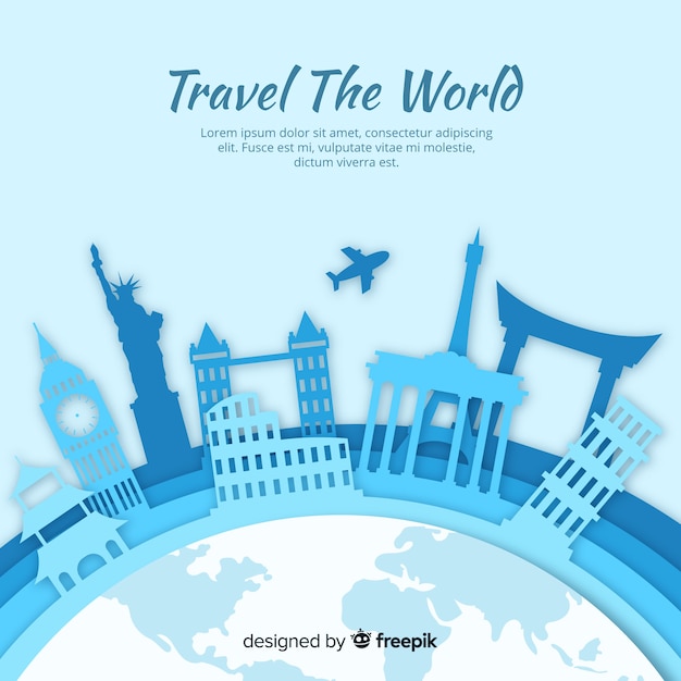 free travel vector images