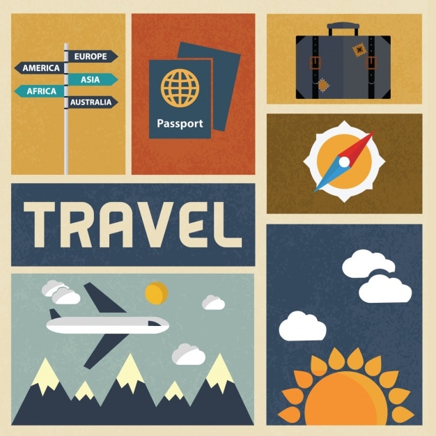 Travelling background design