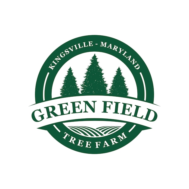 Download Free Tree Farm Logo Emblem Premium Vector Use our free logo maker to create a logo and build your brand. Put your logo on business cards, promotional products, or your website for brand visibility.
