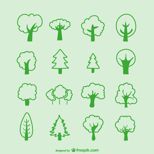 Tree sketches pack