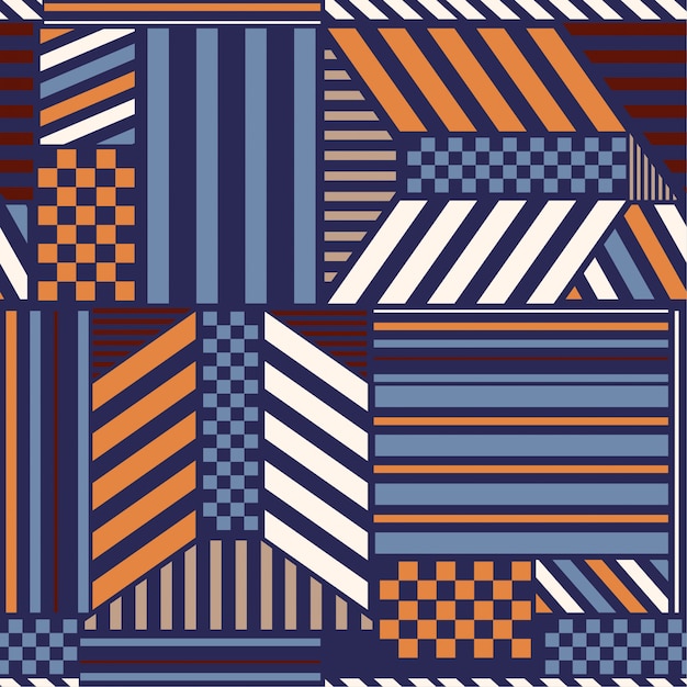 Premium Vector | Trendy Geometric Pattern