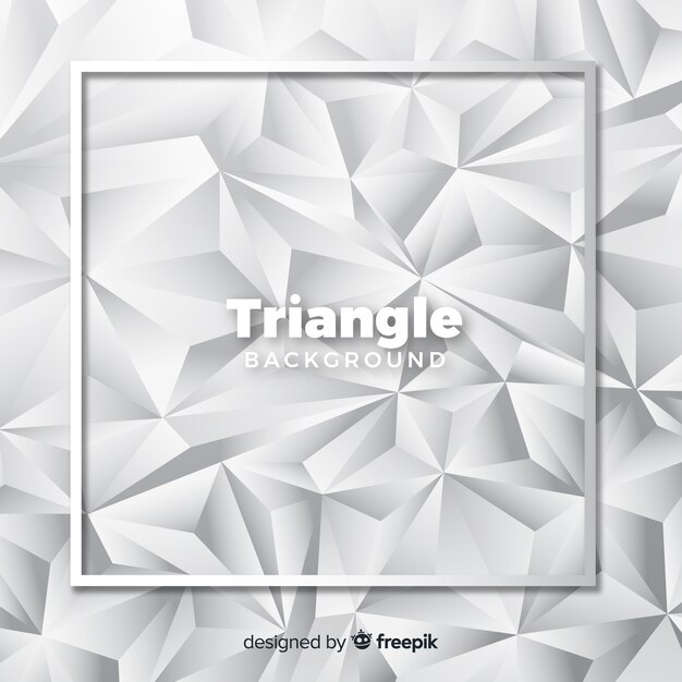 Triangle background | Free Vector