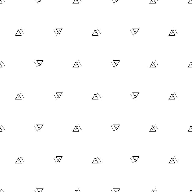 Free Vector | Triangle pattern
