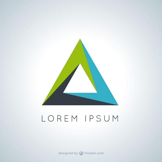 Download Free Triangular Logo Free Vector Use our free logo maker to create a logo and build your brand. Put your logo on business cards, promotional products, or your website for brand visibility.