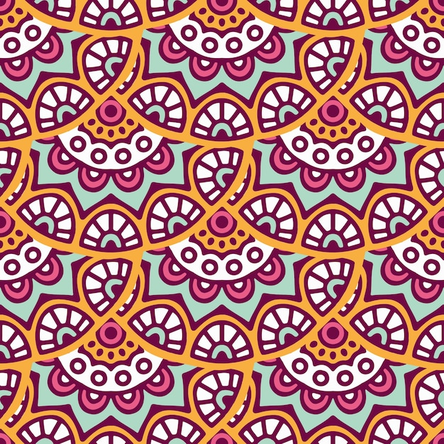 Premium Vector | Tribal mandala pattern design