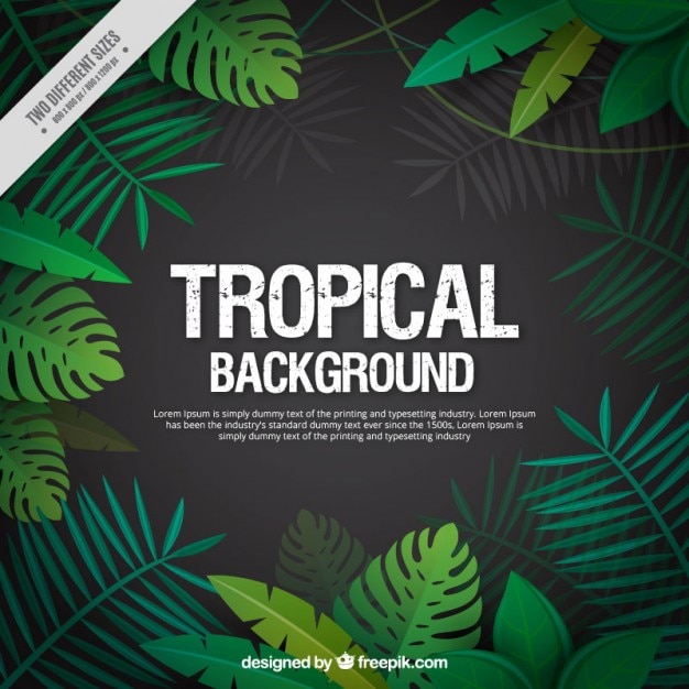 Download Free Tropical Leaves Background Free Vector Use our free logo maker to create a logo and build your brand. Put your logo on business cards, promotional products, or your website for brand visibility.