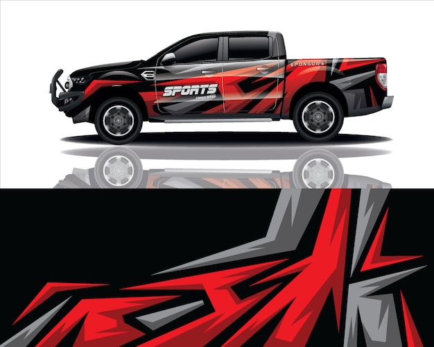 Download Free Truck Decal Wrap Design Vector Premium Vector Use our free logo maker to create a logo and build your brand. Put your logo on business cards, promotional products, or your website for brand visibility.