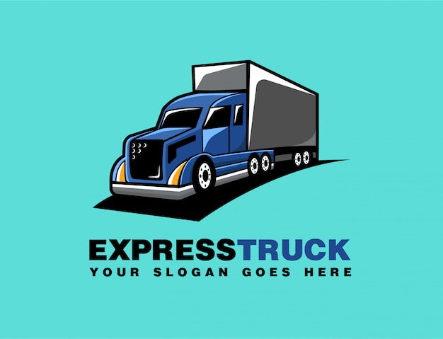 Download Free Truck Delivery Cartoon Logo Premium Vector Use our free logo maker to create a logo and build your brand. Put your logo on business cards, promotional products, or your website for brand visibility.