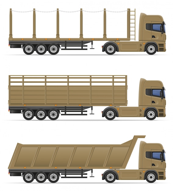 Free Free 301 Semi Truck Trailer Svg SVG PNG EPS DXF File