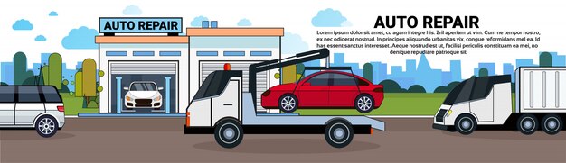 Буксирующий автомобиль это