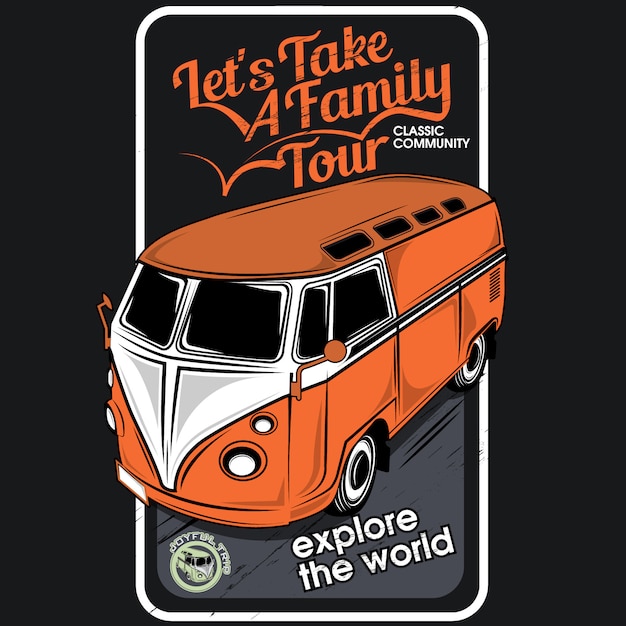 True friend meet brother, vector car illustrations Premium Vector