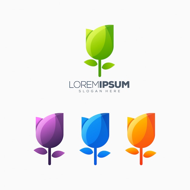 Download Free Tulip Colorful Logo Design Vector Illustration Premium Vector Use our free logo maker to create a logo and build your brand. Put your logo on business cards, promotional products, or your website for brand visibility.