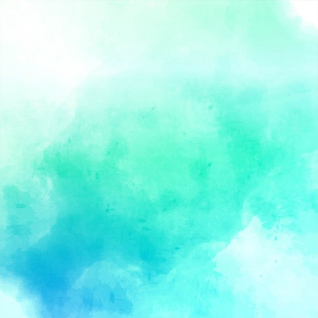 Free Vector | Turquoise watercolor