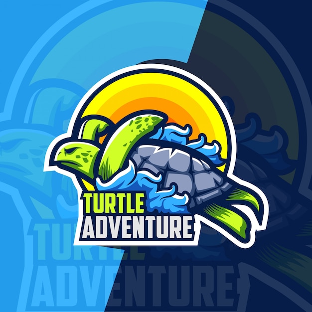 Download Free Turtle Adventure Mascot Esport Logo Design Premium Vector Use our free logo maker to create a logo and build your brand. Put your logo on business cards, promotional products, or your website for brand visibility.