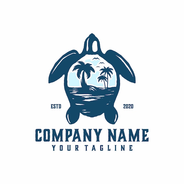 Download Free Turtle Beach Logo Template Vector Premium Vector Use our free logo maker to create a logo and build your brand. Put your logo on business cards, promotional products, or your website for brand visibility.