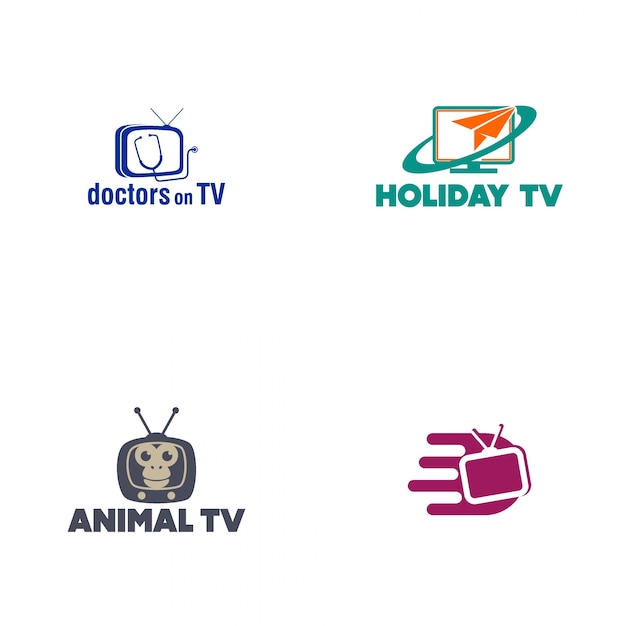 Download Free Tv Logo Design Premium Vector Use our free logo maker to create a logo and build your brand. Put your logo on business cards, promotional products, or your website for brand visibility.
