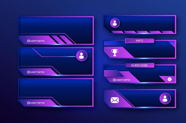 free panels for twitch