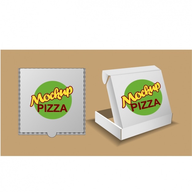 Download Download Vector Pizza Box Packaging Mockup Vectorpicker Yellowimages Mockups