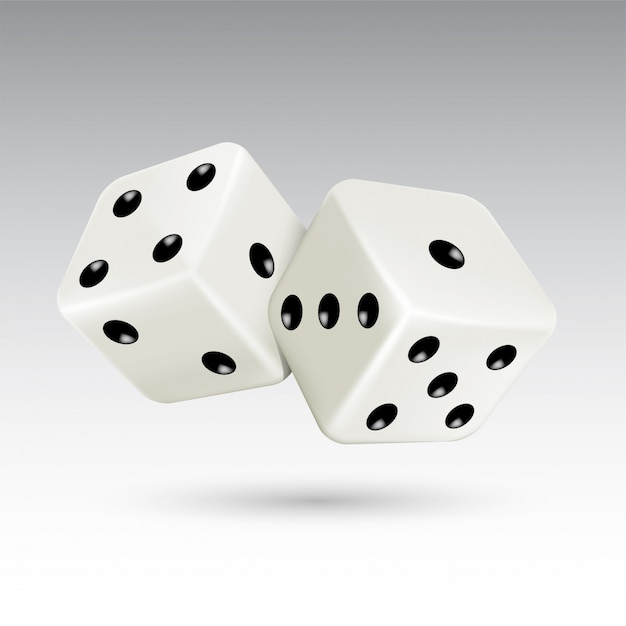 Two dices Vector | Premium Download