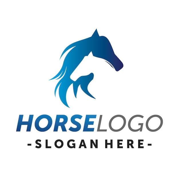 Download Free Two Horse Logo Premium Vector Use our free logo maker to create a logo and build your brand. Put your logo on business cards, promotional products, or your website for brand visibility.