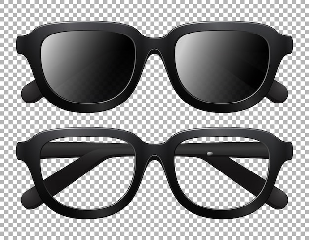 Free Eye Exam 2 Pairs Glasses Only $69.99 Premium Vector | Two pairs of glasses