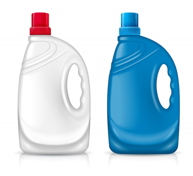 Two plastic bottle Vector | Premium Download