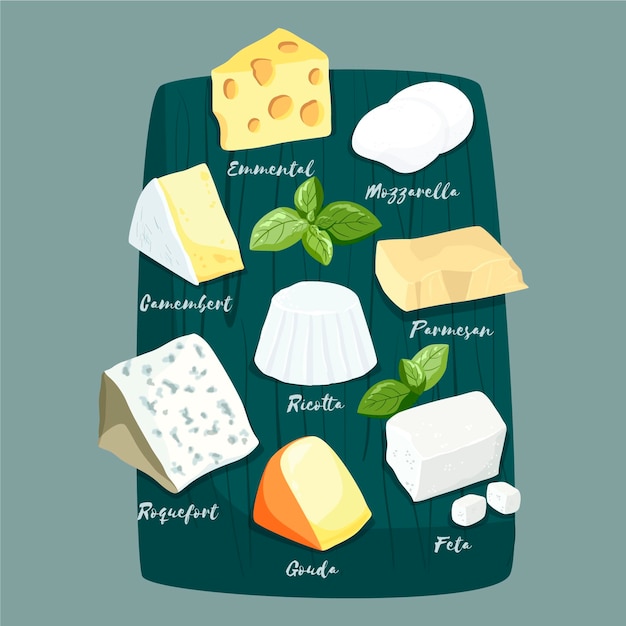 Cheese types of 10 Best