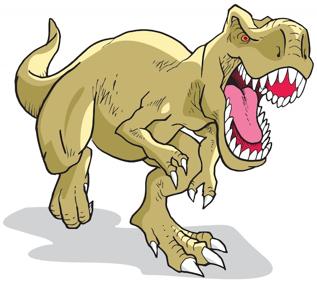 Premium Vector Tyrannosaurus Rex Dinosaur