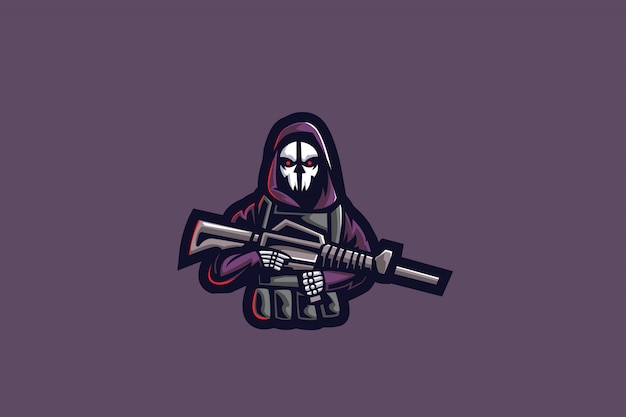 Download Free Undead Gunner E Sports Premium Vector Use our free logo maker to create a logo and build your brand. Put your logo on business cards, promotional products, or your website for brand visibility.