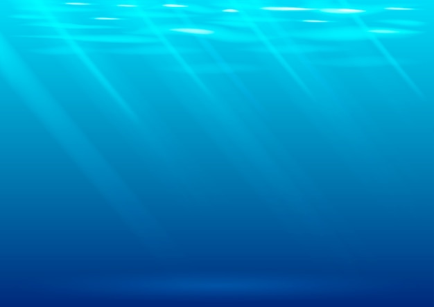 Underwater background in vector graphics Vector | Premium Download