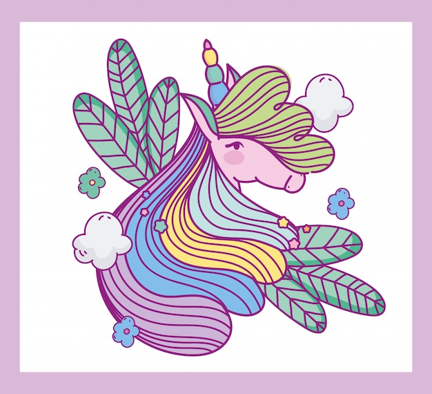 Free Free Unicorn Hair Svg 255 SVG PNG EPS DXF File